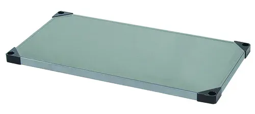 Quantum Food Service 2430SS NSF 600 - 800 lb. Capacity Stainless Steel Solid Shelf - 30.00"W x 24.00"D