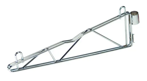 Quantum Food Service CB24 Cantilever Single Shelf Post Wall Mount