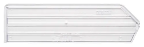 Quantum Food Service DUS224CL Bin Divider  clear