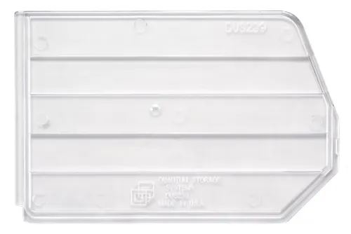 Quantum Food Service DUS239CL Bin Divider  clear