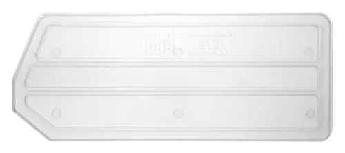 Quantum Food Service DUS241CL Bin Divider  clear