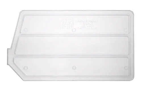 Quantum Food Service DUS242CL Bin Divider  clear