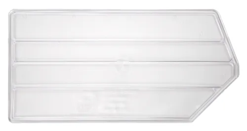 Quantum Food Service DUS255CL Bin Divider  clear