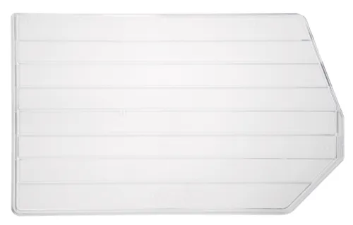 Quantum Food Service DUS270CL Bin Divider  clear