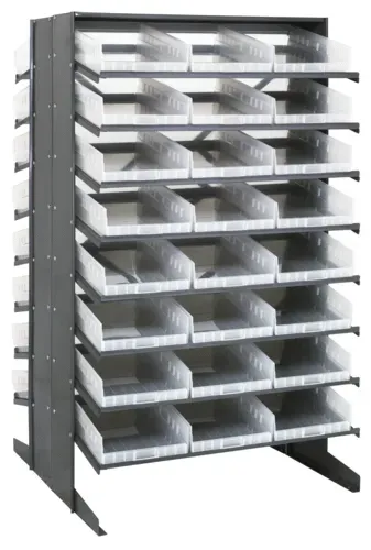 Quantum Food Service QPRD-110CL Merchandising & Display Rack / Cart