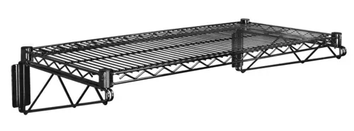 Quantum Food Service WDWB1230BK Cantilever Single Shelf