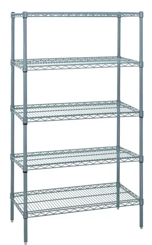 Quantum Food Service WR54-1872GY-5 NSF Shelf Wire Shelving Unit