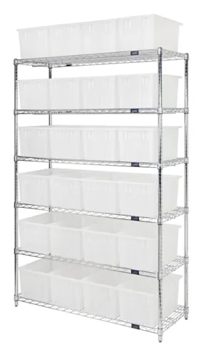 Quantum Food Service WR6-24185CL


 Shelf



Wire Shelving Unit