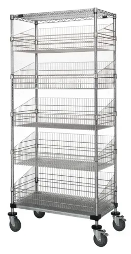 Quantum Food Service WRC74-2436CSG-5BSK Cart, Display Merchandising