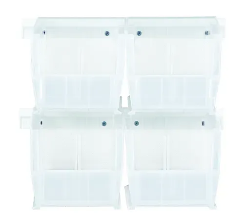 Quantum Food Service HNS230CL Hang-n-Stack Bin