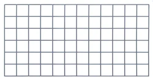 Quantum Food Service SG-1836GY Store Grid Panel