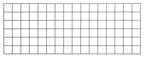 Quantum Food Service SG-1848GY Store Grid Panel