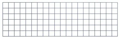 Quantum Food Service SG-1860GY Store Grid Panel