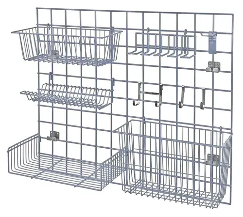 Quantum Food Service SGK-3036-1GY Store Grid Light-Duty Kit