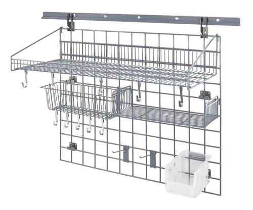 Quantum Food Service SGK-403036-2GYCL Store Grid Standard-Duty Kit