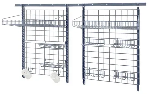 Quantum Food Service SGK-721830-1GY Store Grid Medium-Duty Kit