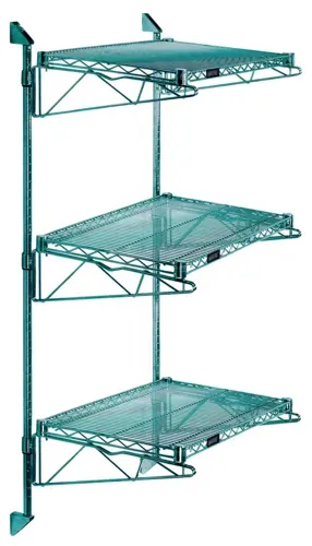 Quantum Food Service WC54-CB2442P Cantilever Single Shelf Post Wall Mount