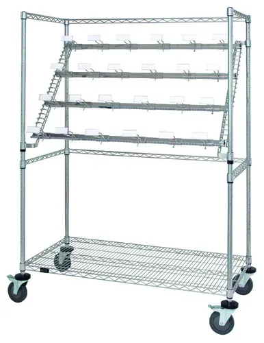 Quantum Food Service WRC-BC2448 Catheter Hold and Store Cart