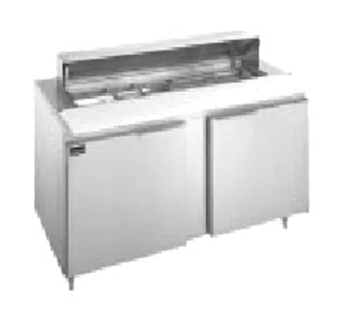 Randell Randell 9601-290 600'' 2 Door Refrigerated Sandwich / Salad Prep Table with