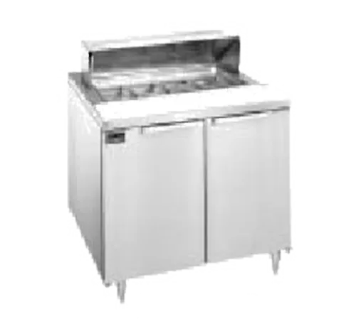 Randell Randell 9801-290 360'' 2 Door Refrigerated Sandwich / Salad Prep Table with