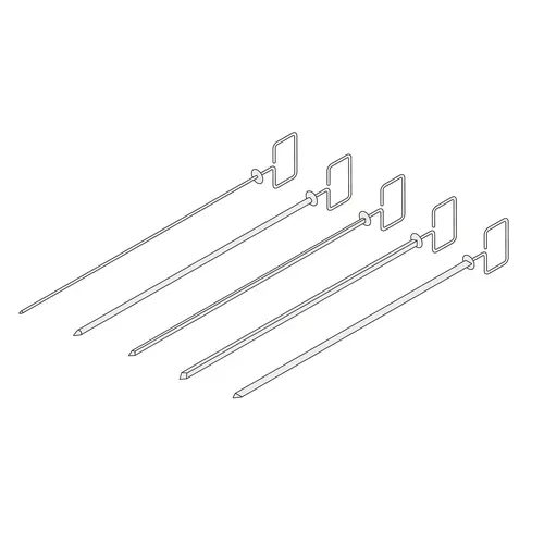 Rational 60.72.414 Grill and Tandoori Frame and Skewer Set