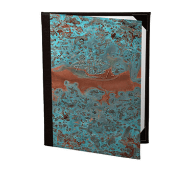 Risch PATINA-3V 8.5X11 Patina Menu Cover