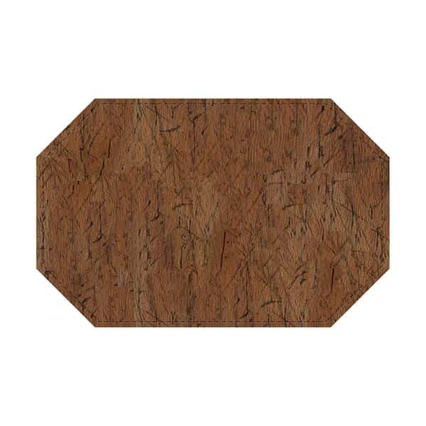 Risch PLACEMATDXOCT-DRIFTWOOD Driftwood Premium Placemat