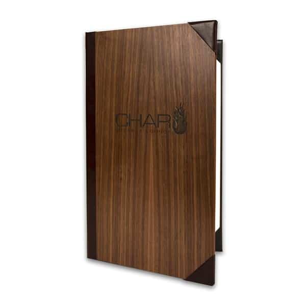 Risch WOOD-2V 5.5X8.5 Menu Cover