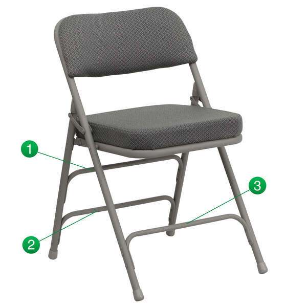 Riverstone Restaurant Furniture RF-RR38479 Hercules Series Premium Folding Chair