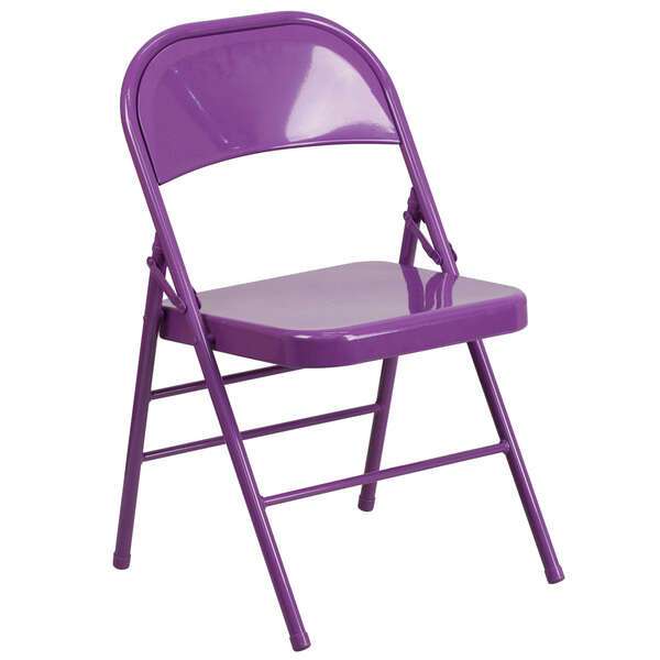 Riverstone Restaurant Furniture RF-RR63389 Hercules Colorburst Series Folding Chair