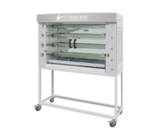 Rotisol USA FB1400-4G-SS FlamBoyant Infrared Rotisserie Oven