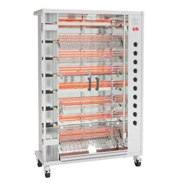 Rotisol USA FF1175-8G-SS FauxFlame™ Rotisserie Oven