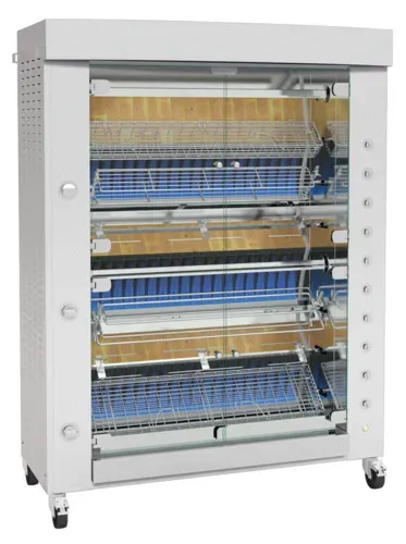 Rotisol USA Rotisol USA GF1375-8G-SS GrandFlame Rotisserie Oven