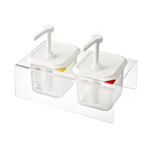 San Jamar San Jamar 01361 Araven - Sauce Dispenser Set
