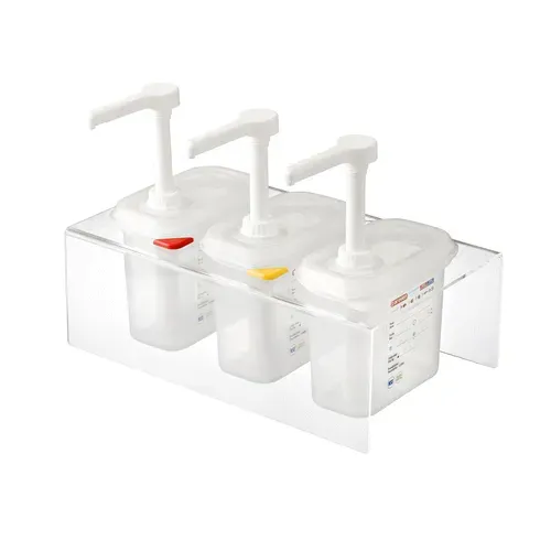 San Jamar San Jamar 01363 Araven - Sauce Dispenser Set