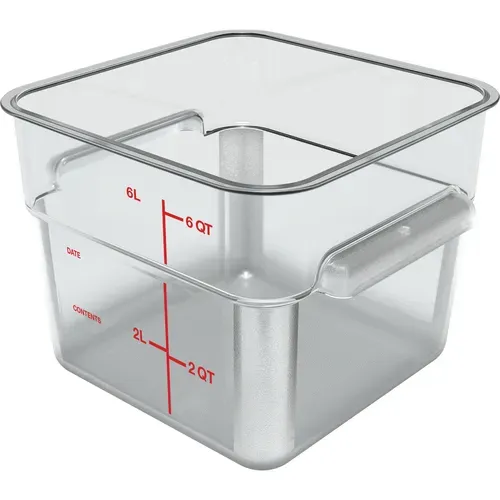 San Jamar San Jamar 11952AF07 Carlisle - Squares Food Storage Container