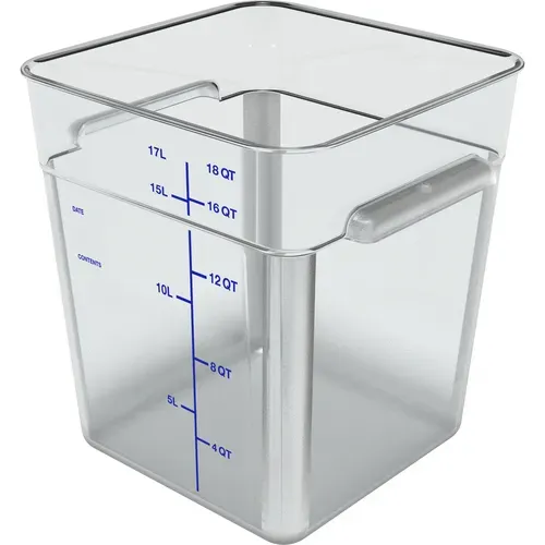 San Jamar San Jamar 11955AF07 Carlisle - Squares Food Storage Container