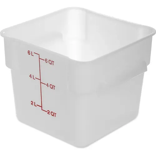 San Jamar San Jamar 11962PE02 Carlisle - Squares Food Storage Container