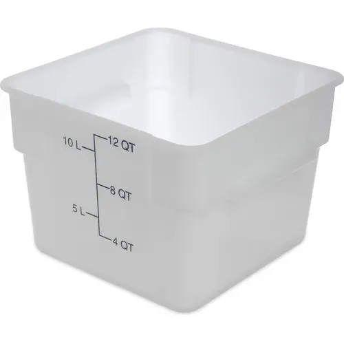 San Jamar San Jamar 11964PE02 Carlisle - Squares Food Storage Container