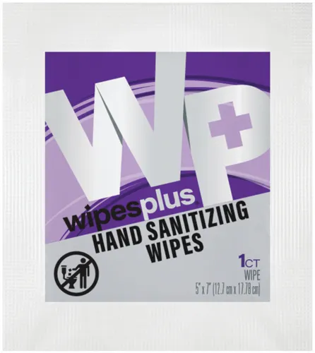 San Jamar San Jamar 35014 WipesPlus® Hand Sanitizing Wipe