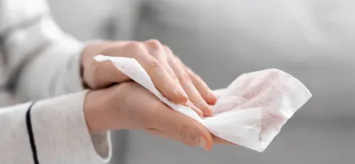 San Jamar San Jamar 35022 WipesPlus® Hand Sanitizing Wipe