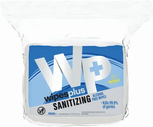 San Jamar San Jamar 37202 WipesPlus® Hand Sanitizing Alcohol Free Wipes