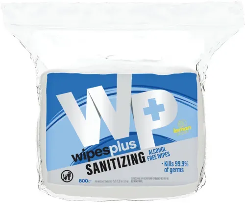 San Jamar San Jamar 37302 WipesPlus® Hand Sanitizing Alcohol Free Wipes