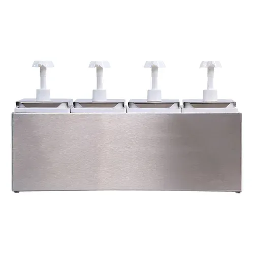 San Jamar San Jamar 38504 Carlisle - Topping Rail Dispenser