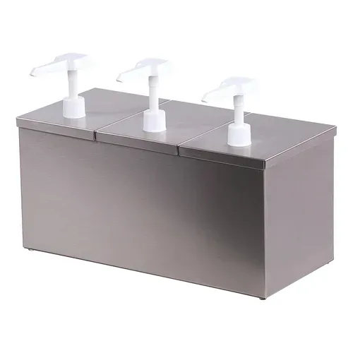 San Jamar San Jamar 38623IB Carlisle - Topping Rail Dispenser