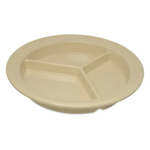 San Jamar San Jamar 4351625 Carlisle - Dallas Ware® Compartment Plate