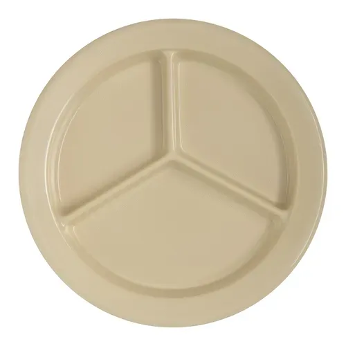 San Jamar San Jamar 4351625 Carlisle - Dallas Ware® Compartment Plate