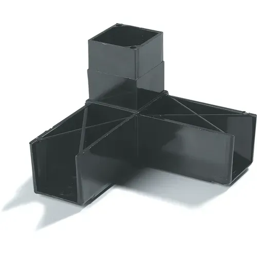 San Jamar San Jamar 900303 Carlisle - Sneeze Guard Assembly Block - 1-1/4"