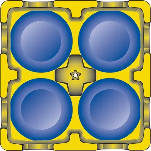San Jamar San Jamar ADS403 Carlisle - Optimizer™ Small Dish Dolly