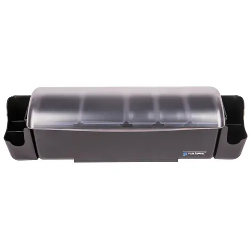 San Jamar BD4023S The Dome® Garnish Center